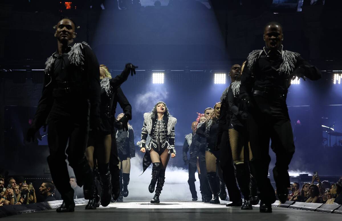 LAS VEGAS, NEVADA - JULY 16: (Exclusive Coverage) Lady Gaga performs during the kick off of Th ...