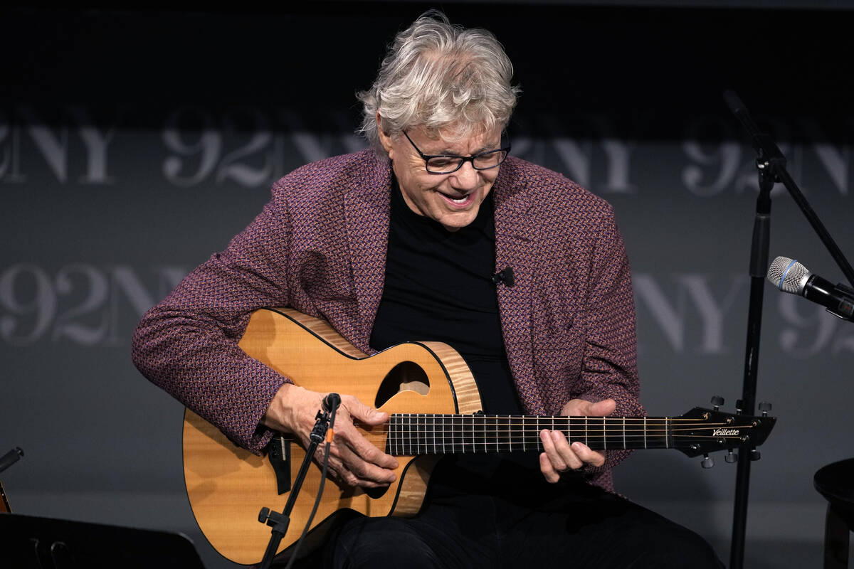 In this Oct. 1, 2023 file photo, Steve Miller performs at 92NY, in New York. (Photo by Charles ...