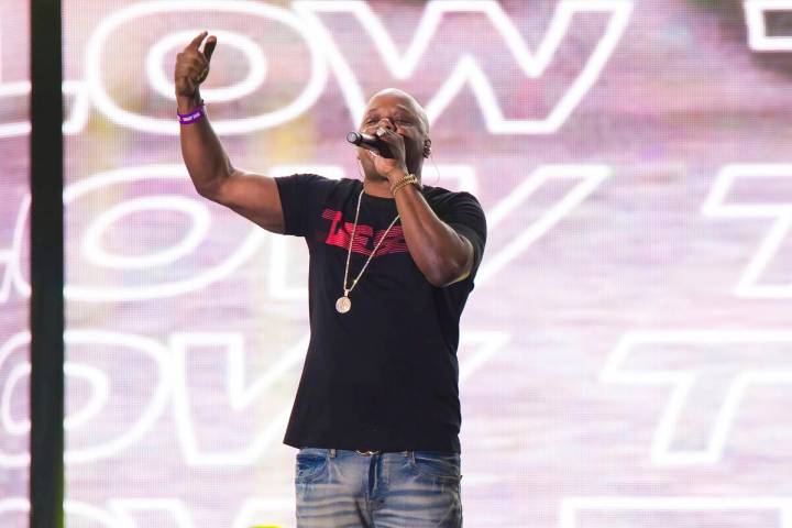 Rapper Too Short performs at Hip-Hop 50 Live, celebrating 50 years of hip-hop on Friday, Aug. 1 ...
