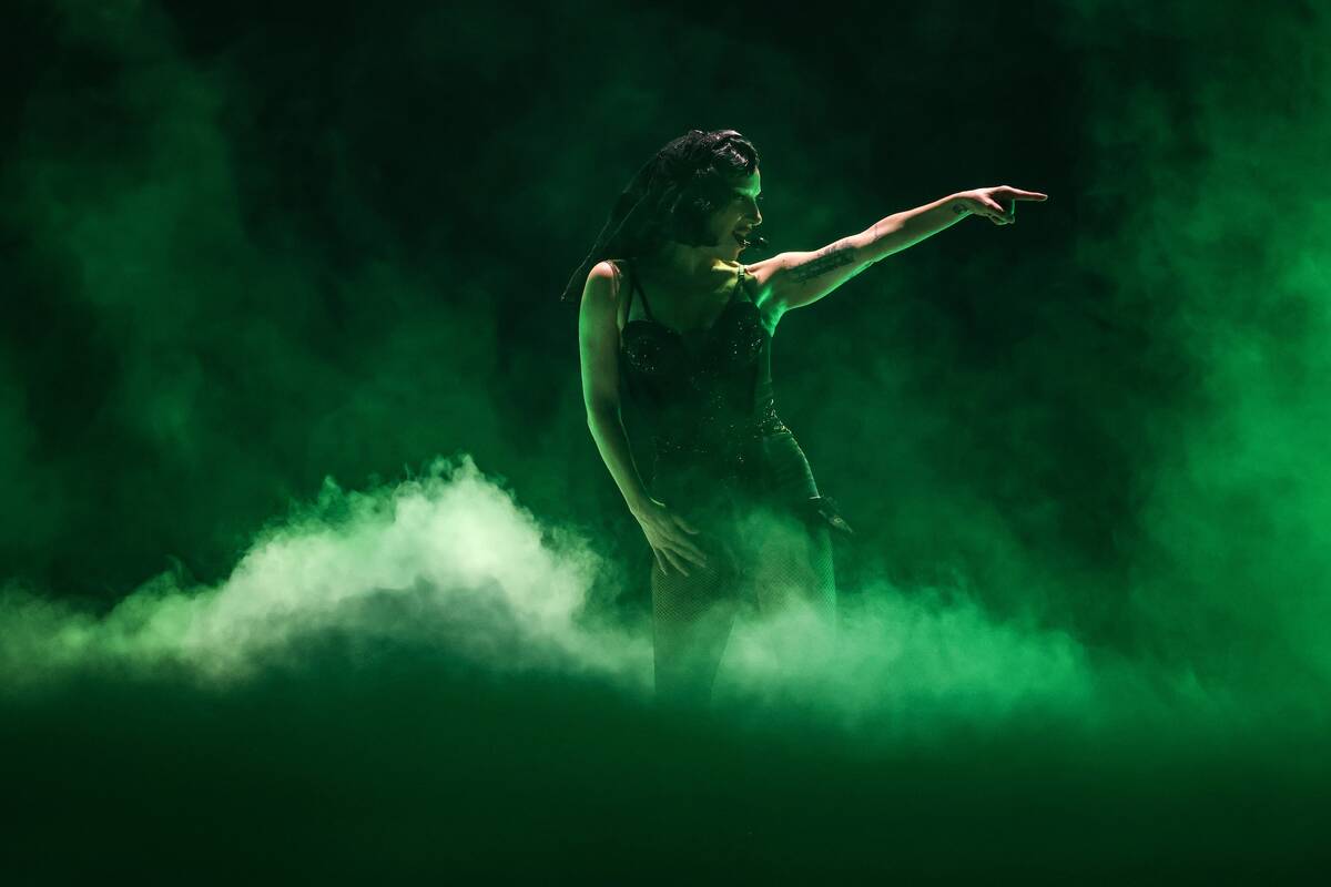 LAS VEGAS, NEVADA - JULY 16: (Exclusive Coverage) Lady Gaga performs during the kick off of Th ...