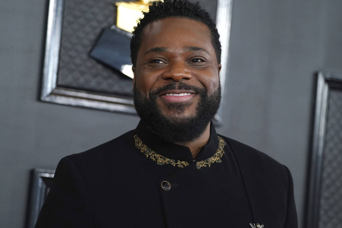 FILE - Malcolm-Jamal Warner arrives at the 65th annual Grammy Awards, Feb. 5, 2023, in Los Ange ...