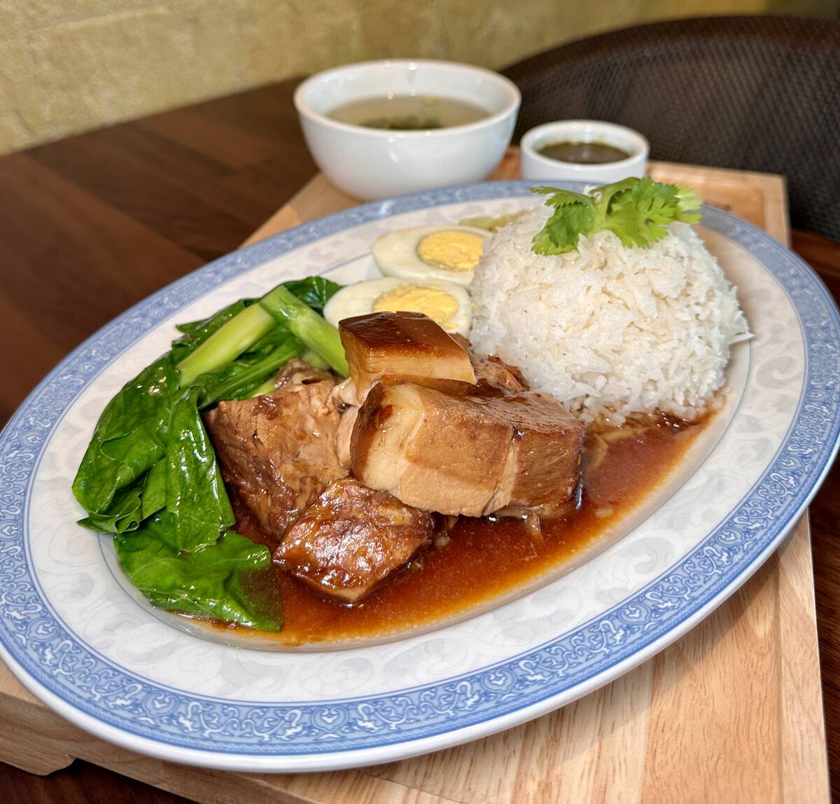 Khao ka moo from Street Food by Weera Thai on West Sahara Avenue in Las Vegas. (Street Food by ...