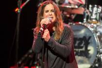 FILE - Ozzy Osbourne performs at the 10th annual MusiCares MAP Fund Benefit Concert in Los Ange ...
