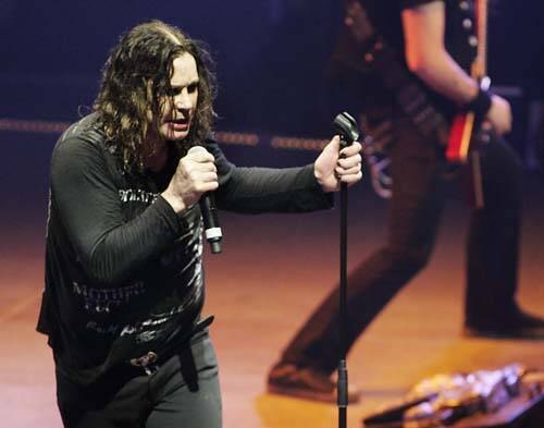 Ozzy Osbourne performs at the Mandalay Bay Events Center in Las Vegas on Jan. 28, 2011. (Las Ve ...