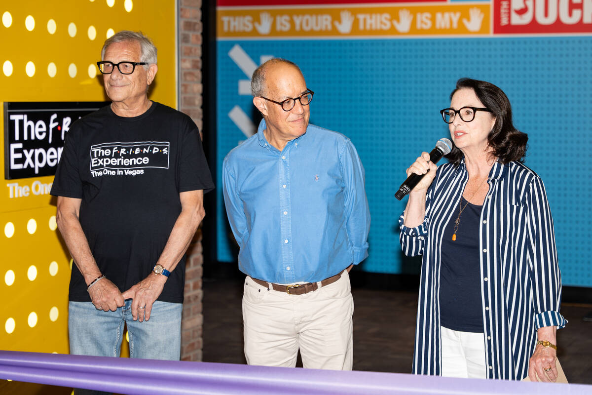 Kathleen Wallis, vice president of global themed entertainment at Warner Bros. Discovery, speak ...