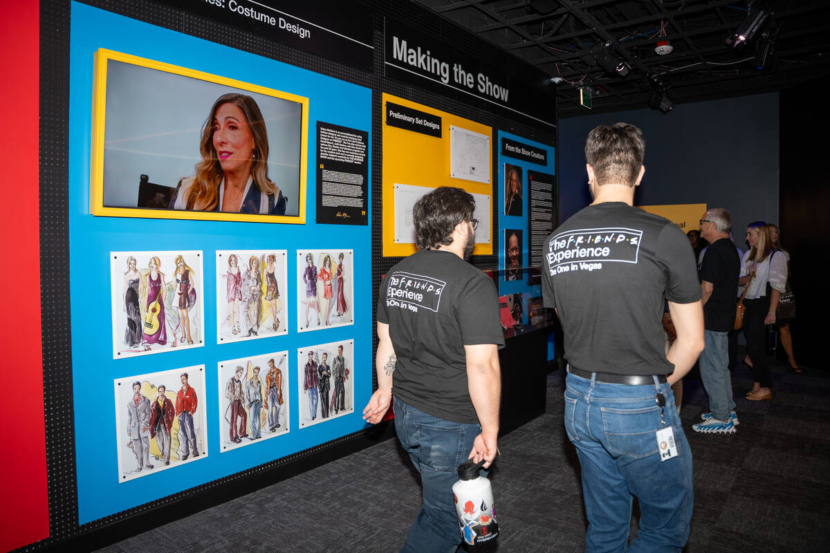 The FRIENDS Experience: The One in Vegas opens Wednesday morning, July 23, 2025. The interactiv ...