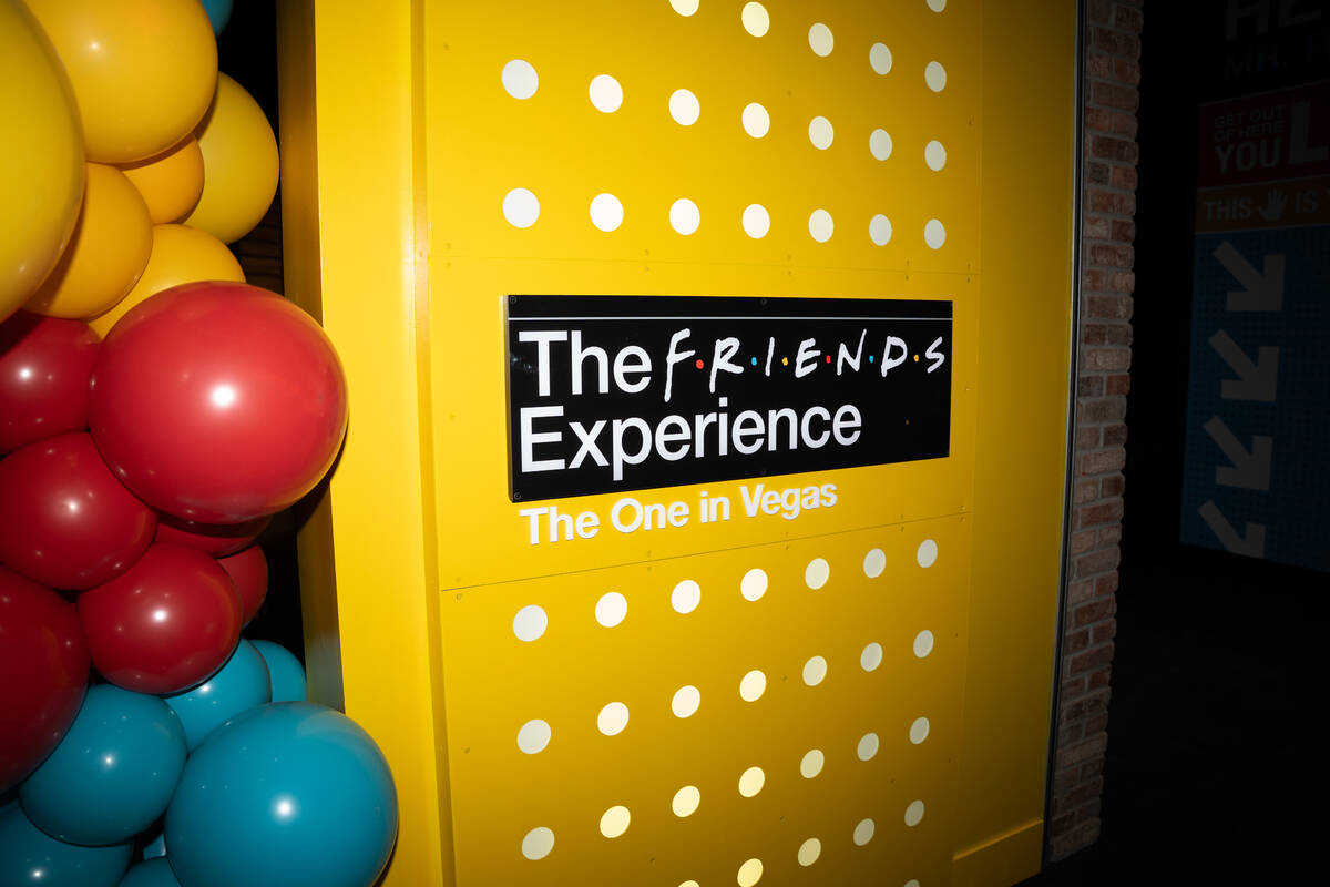 The FRIENDS Experience: The One in Vegas opens Wednesday morning, July 23, 2025. The interactiv ...