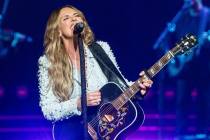 Carly Pearce performs during the "Standing Room Only" tour on Friday, June 14, 2024, ...