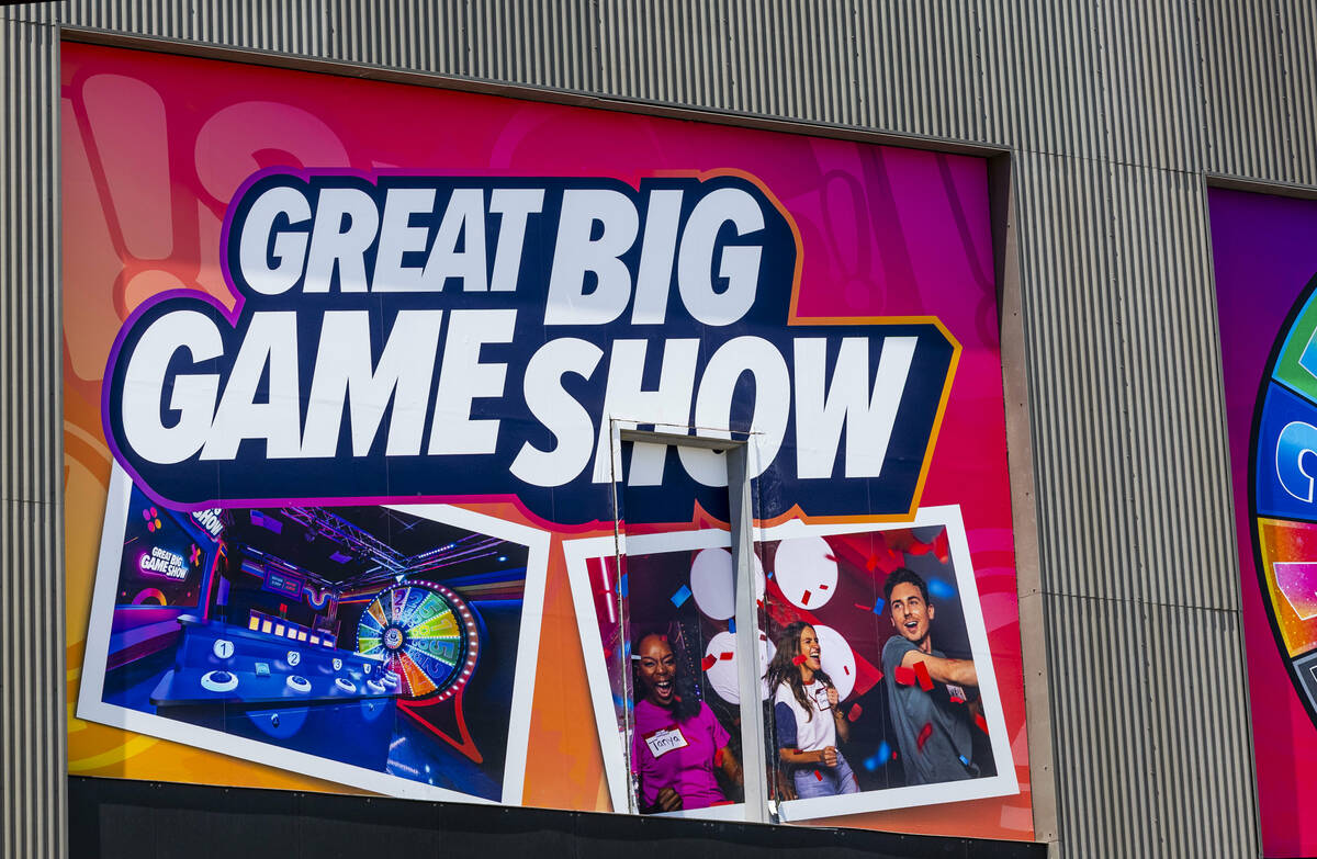 The Great Big Game Show installation will be coming soon inside following the opening ceremony ...