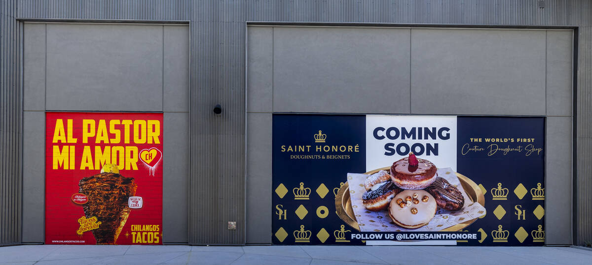 Chilangos Tacos and Saint Honore will both be coming soon inside following the opening ceremony ...