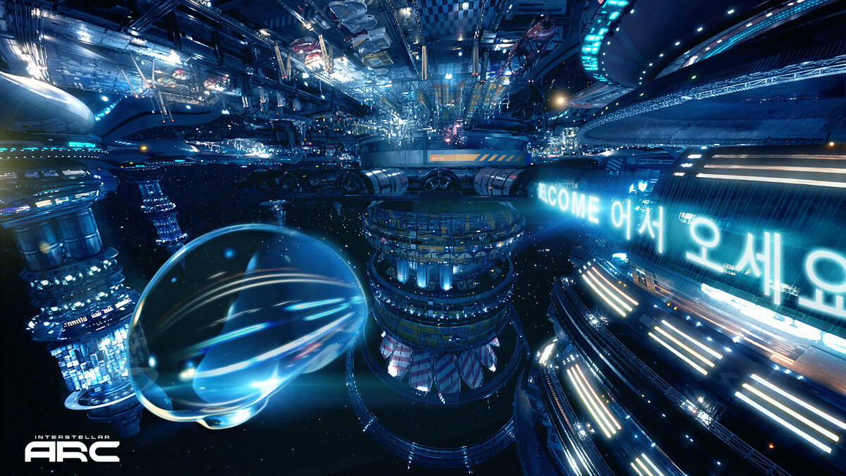 “Interstellar Arc,” coming to Area15, is described as “a transcendent voyage through wond ...