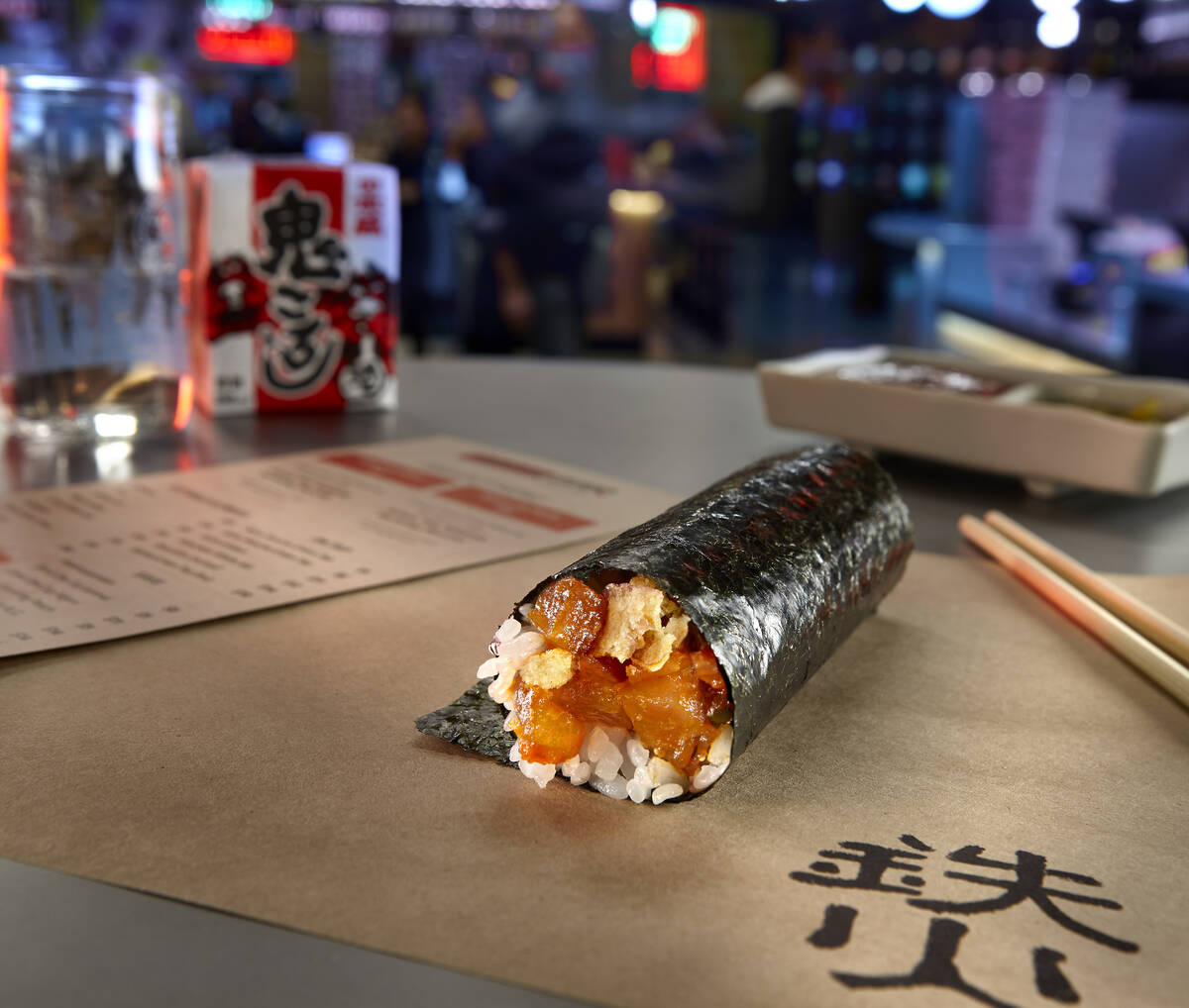 The Spicy Tuna Roll at Tekka Bar: Handroll & Sake. (MGM Resorts International)
