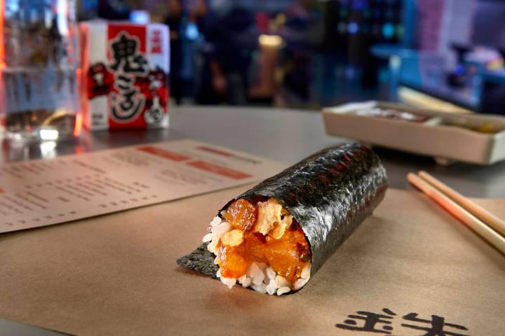The Spicy Tuna Roll at Tekka Bar: Handroll & Sake. (MGM Resorts International)