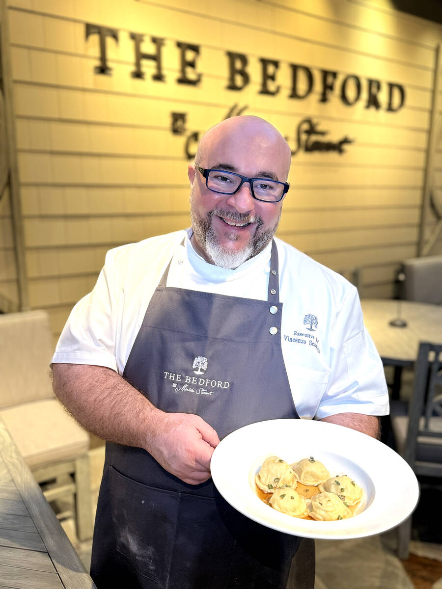 Executive chef Vincenzo Scarmiglia leads Big Martha’s Pierogi Making Class at The Bedfor ...