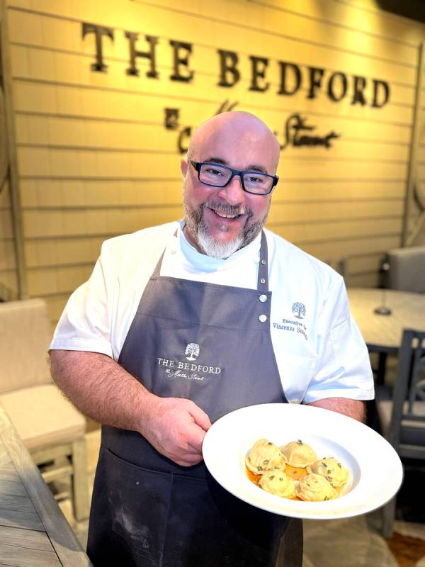 Executive chef Vincenzo Scarmiglia leads Big Martha’s Pierogi Making Class at The Bedfor ...