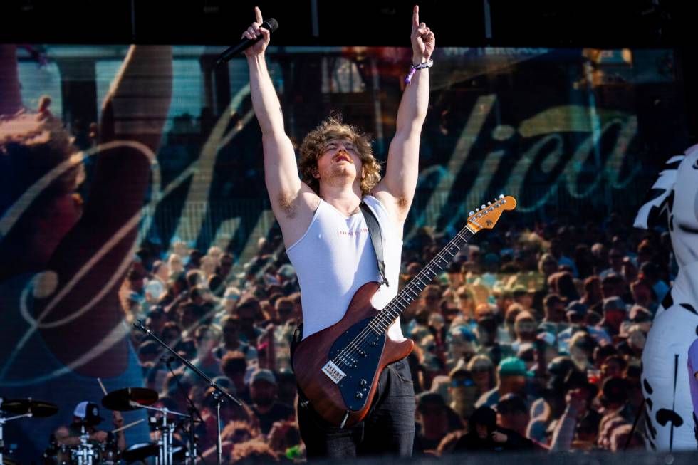 Jakob Nowell of Sublime performs at the 2025 BottleRock Napa Valley on Friday, May 23, 2025, at ...