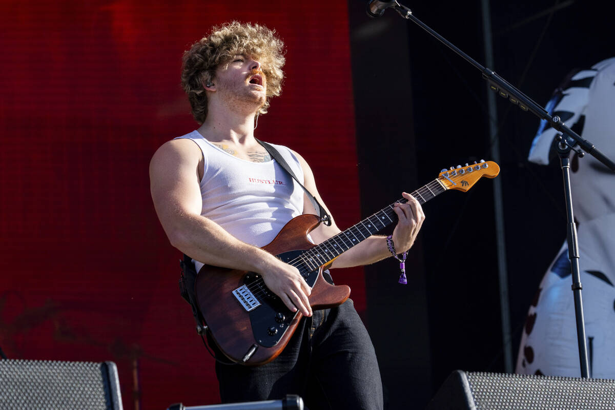 Jakob Nowell of Sublime performs at the 2025 BottleRock Napa Valley on Friday, May 23, 2025, at ...