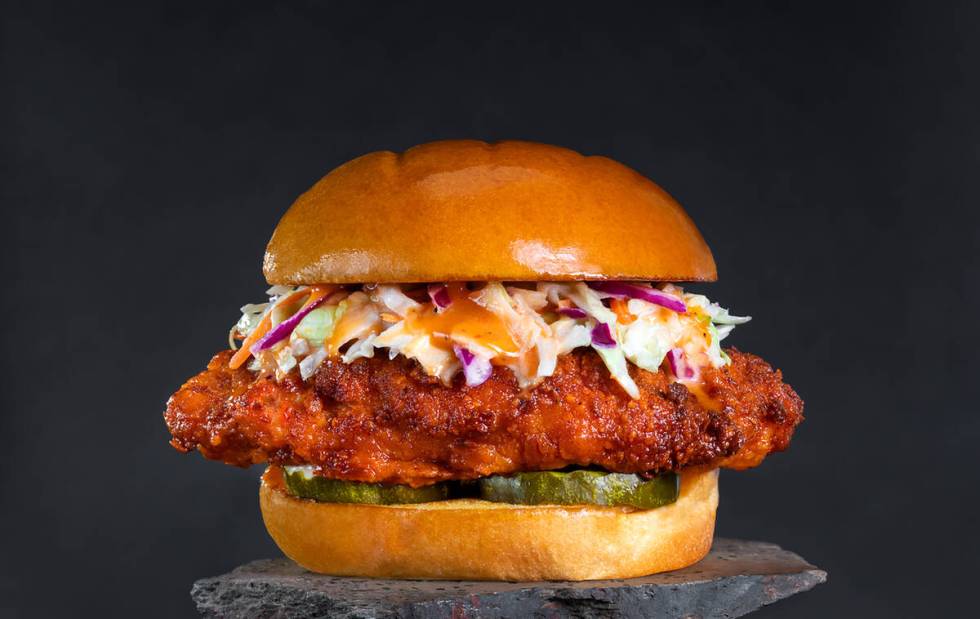 The hot chicken sandwiches at Houston TX Hot Chicken range from mild to incendiary spiciness. ( ...