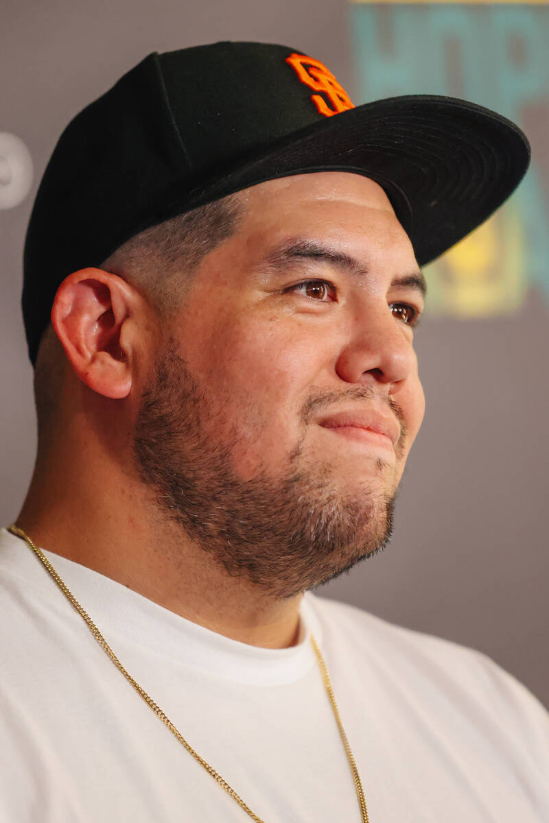 ROME at the red carpet premiere of Bob Marley Hope Road at Mandalay Bay Friday, July 18, 2025, ...