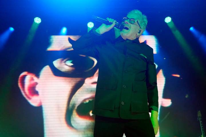 Mark Mothersbaugh of Devo performs at The Marquis during the Sundance Film Festival, Monday, Ja ...