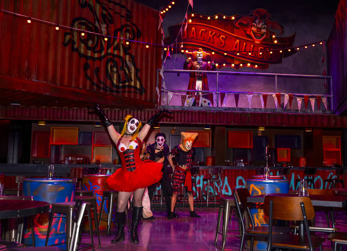 Jack the Clown and his ring-mistress Chance are introduced along with other performers in Jack' ...