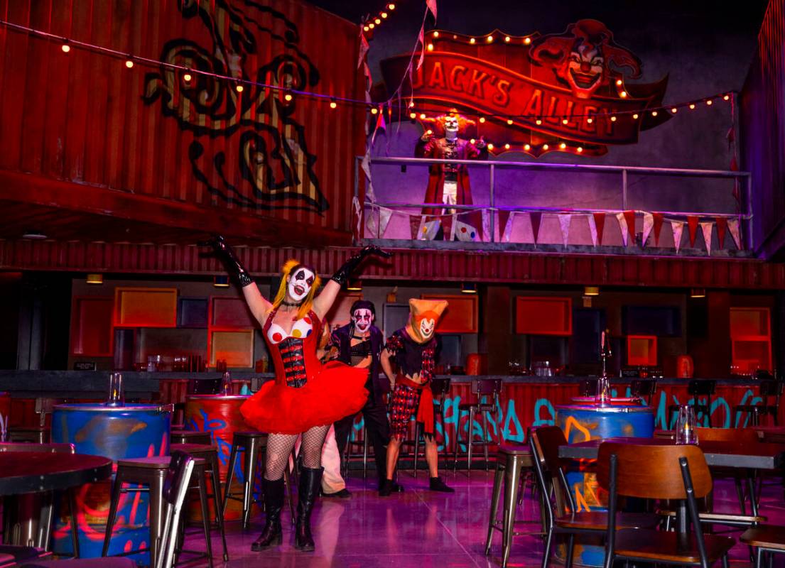 Jack the Clown and his ring-mistress Chance are introduced along with other performers in Jack' ...