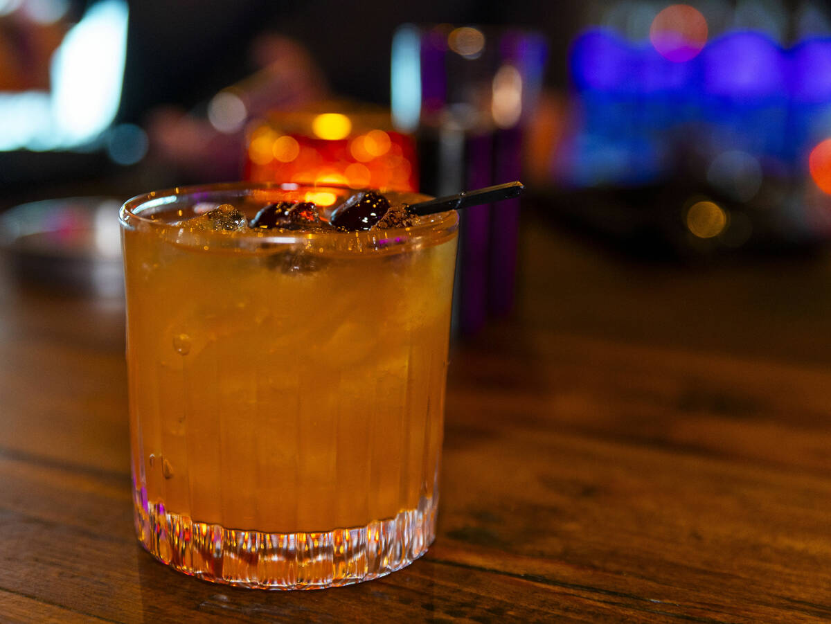 Jack's Juice drink is on the menu from the Premiere House restaurant during a first look tour a ...