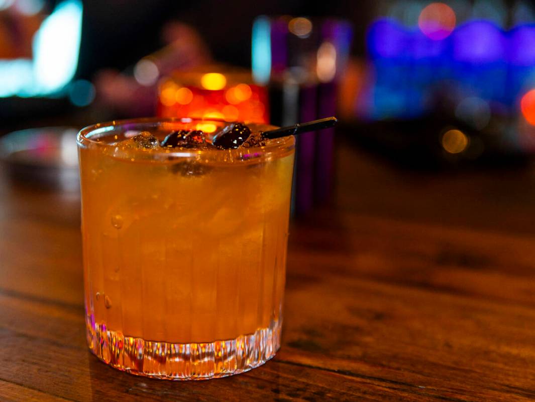 Jack's Juice drink is on the menu from the Premiere House restaurant during a first look tour a ...