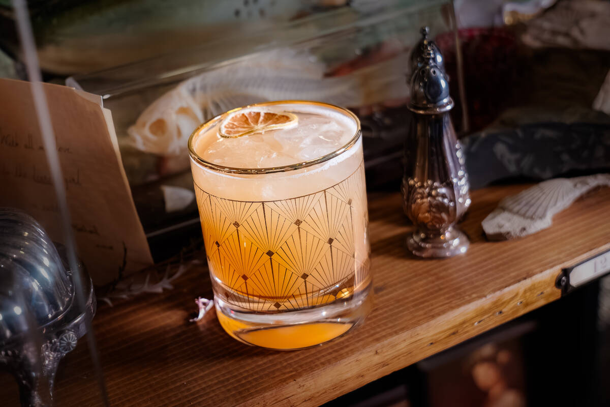 Coyote cocktail from Doberman Cocktail Room in downtown Las Vegas. (Corner Bar Management)