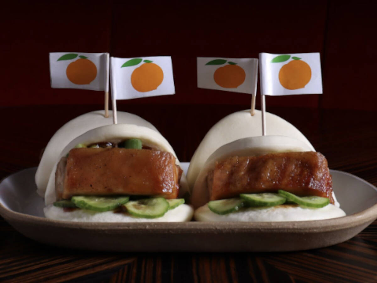 Pork belly buns from Momofuku on the Las Vegas Strip. (Momofuku)
