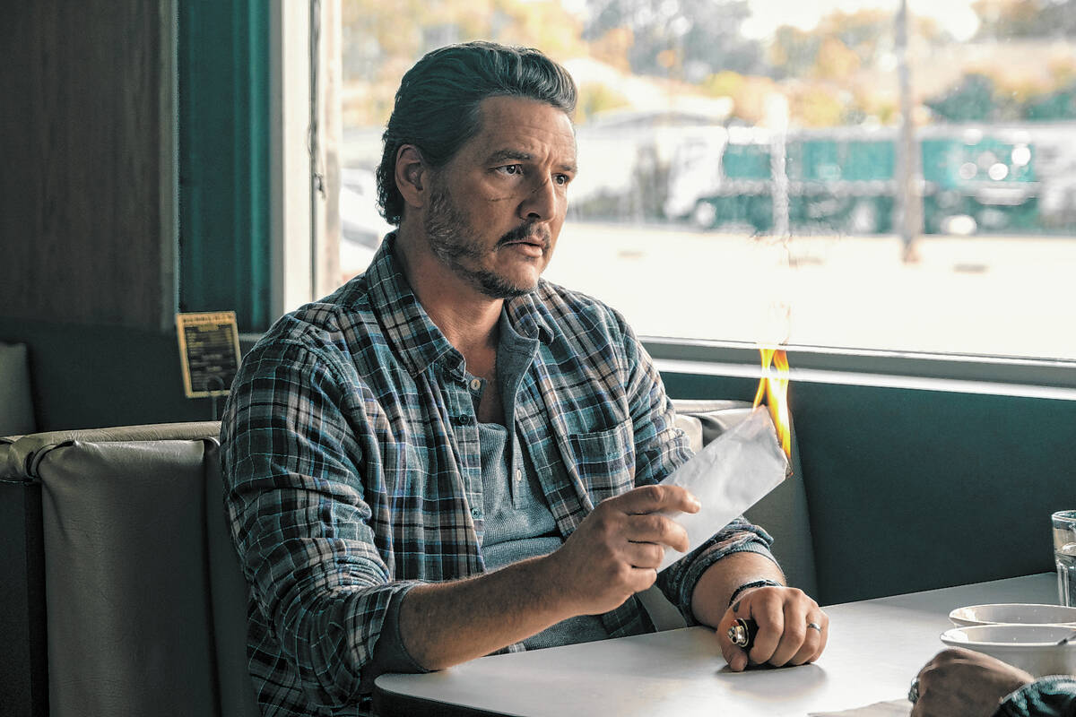 This image released by Lionsgate shows Pedro Pascal in a scene from "Freaky Tales." ( ...