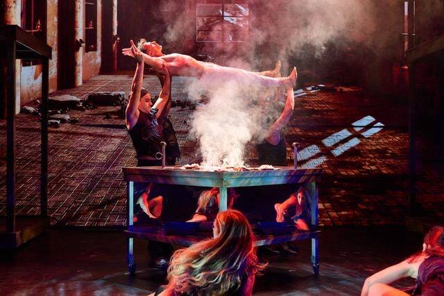 A scene from "Lord Nil: Seven Deadly Sins," running through Aug. 31 at Stage 42 in New York. (J ...