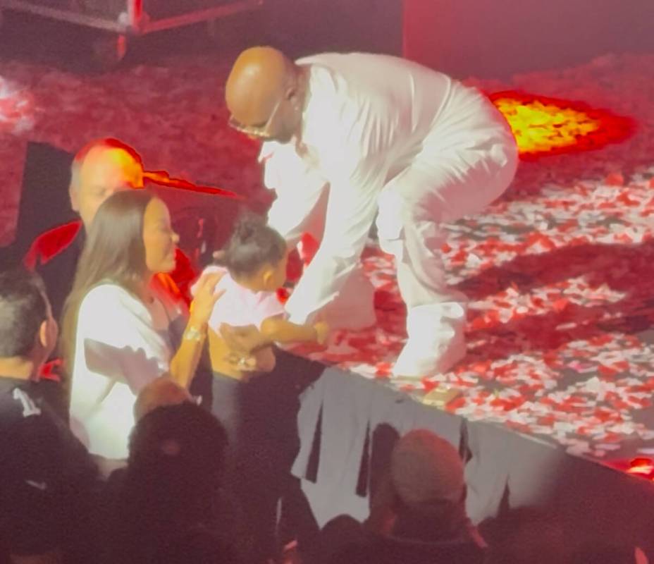 Wanya Morris Boyz II Men are shown in their return to the Chelsea at the Cosmopolitan on Frida ...
