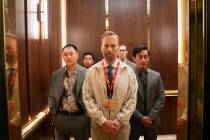 This image released by Universal Pictures shows Bob Odenkirk as Hutch Mansell in "Nobody 2 ...