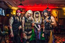 Steel Panther returns to the House of Blues at Mandalay Bay on Friday. (David Jackson)