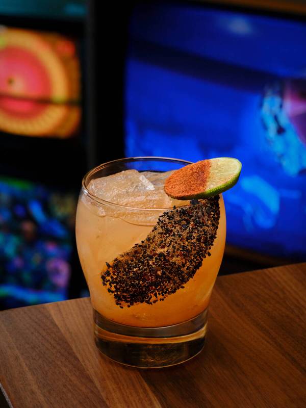 An Oni Spicy Margarita from Pachi-Pachi, a cocktail bar and listening lounge opening Aug. 22, 2 ...