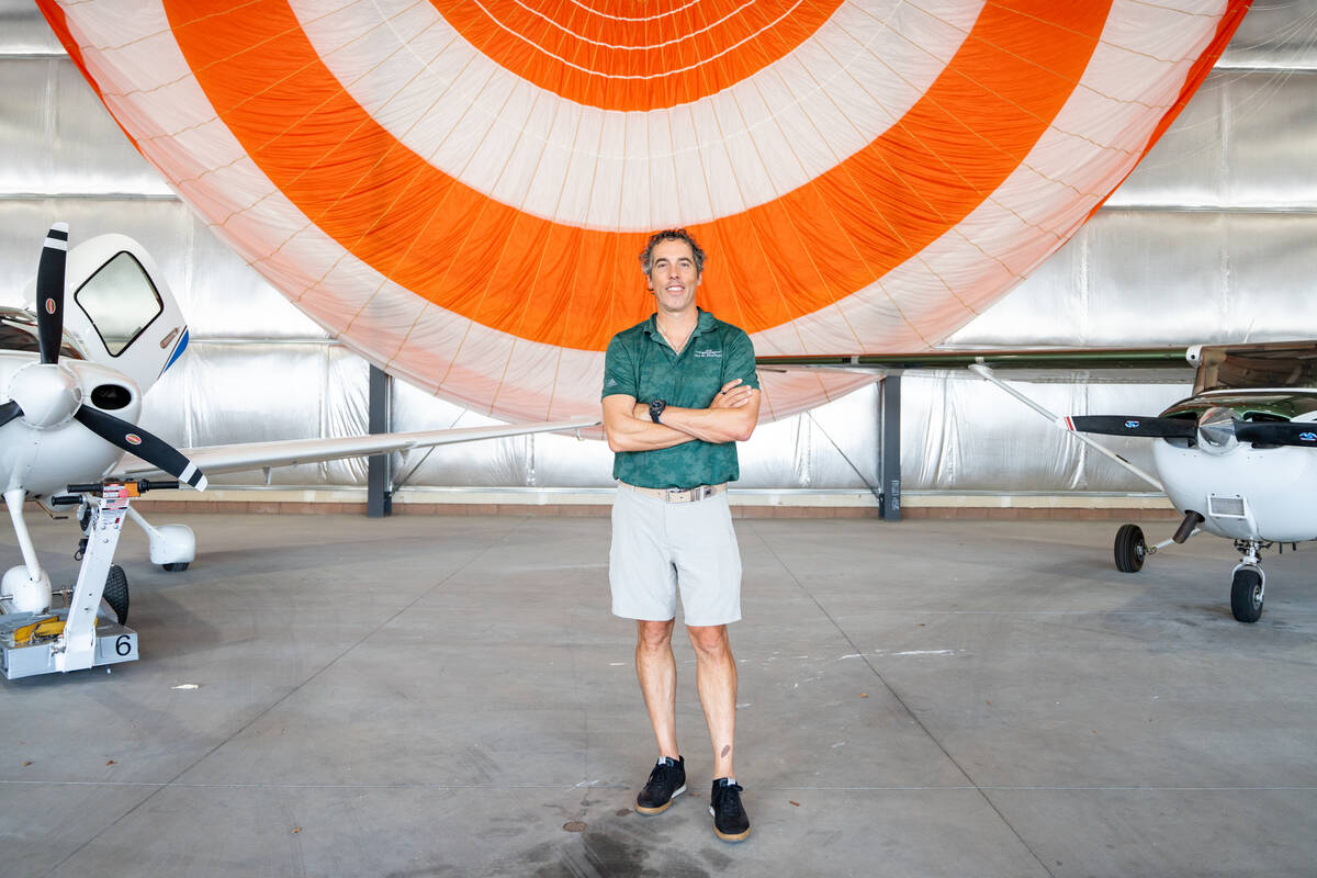 Paul Sallach, founder and president of All In Aviation, a leading flight school and aircraft re ...