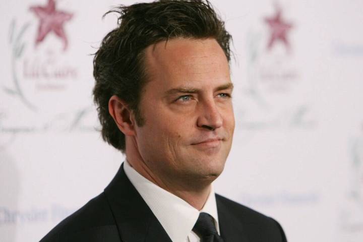 The late 'Friends' star Matthew Perry in an undated photo. (AMG-Parade)
