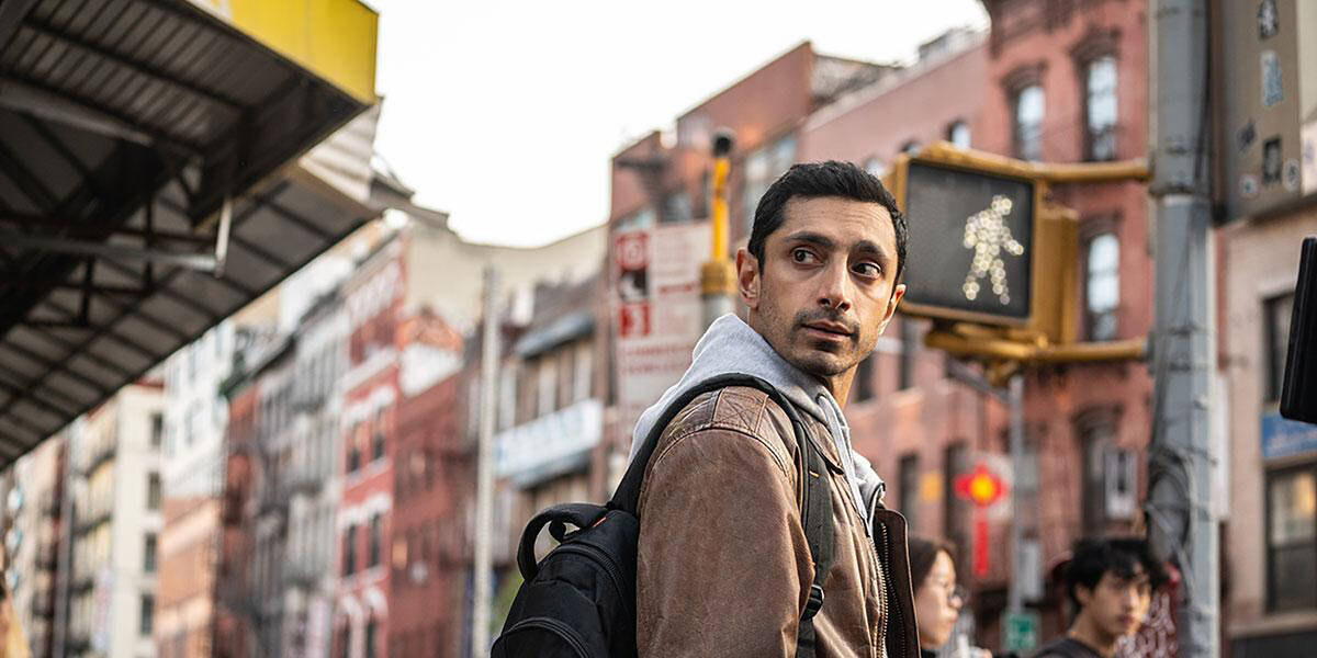 Riz Ahmed in a scene from "Relay." (Bleecker Street Media)