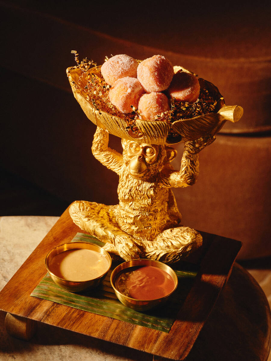 The Dancing Monkey dessert that will be a new item on the menu when Clique Bar & Lounge in The ...