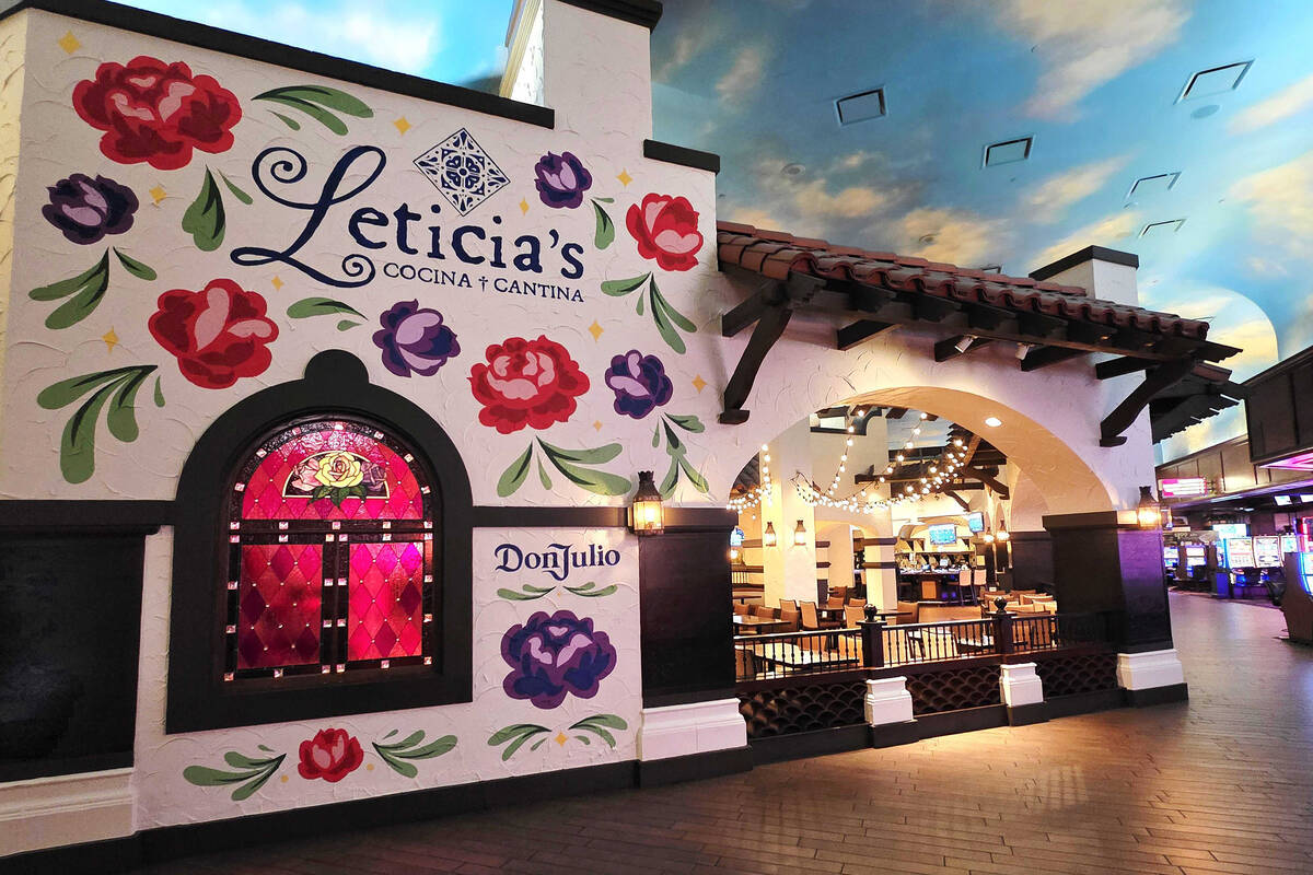 The exterior Leticia's Cocina & Cantina in Boulder Station in Las Vegas. (Station Casinos)