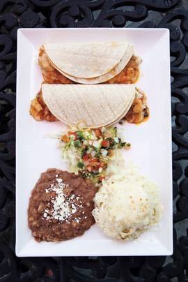 Quesa tacos from Leticia's Cocina & Cantina, which is opening a location in late August 2025 in ...