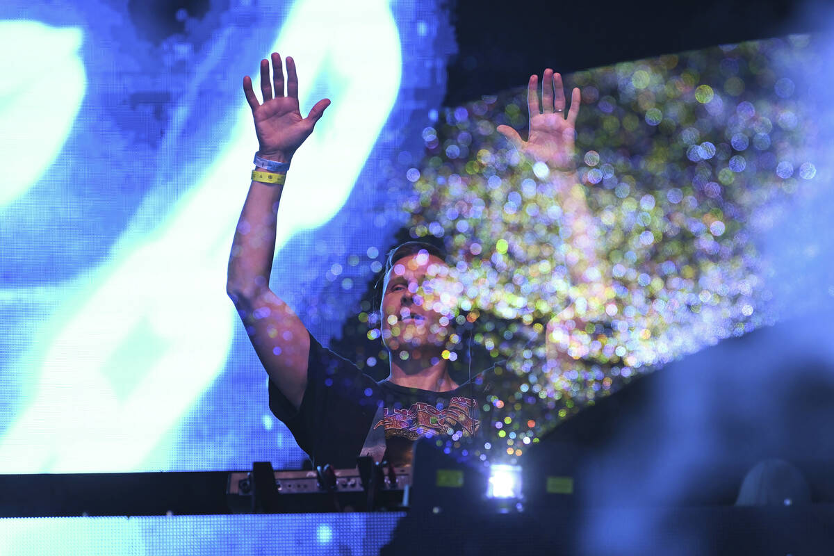 Kaskade performs at Hyde Beach during Miami Music Week on Thursday, March 21, 2024, in Miami Be ...