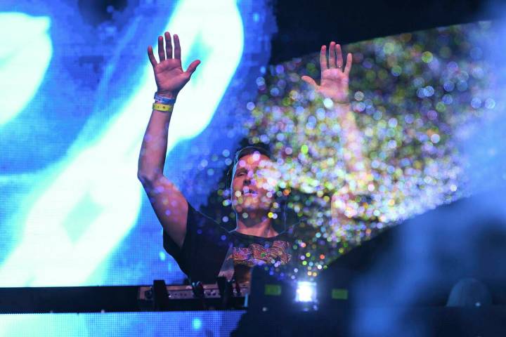 Kaskade performs at Hyde Beach during Miami Music Week on Thursday, March 21, 2024, in Miami Be ...