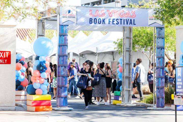 The Las Vegas Book Festival is seen in downtown Las Vegas in this undated photo. (Las Vegas Boo ...