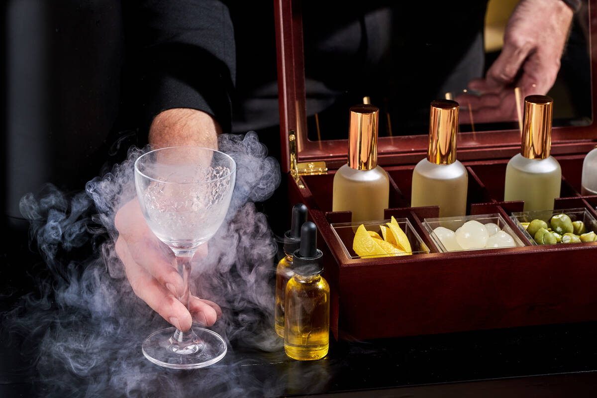 Martini service from Bazaar Meat by José Andrés opening in early September 2025 at The Veneti ...