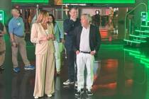 Sphere President and Chief Operating Officer Jennifer Koester, left, Visual Effects Supervisor ...