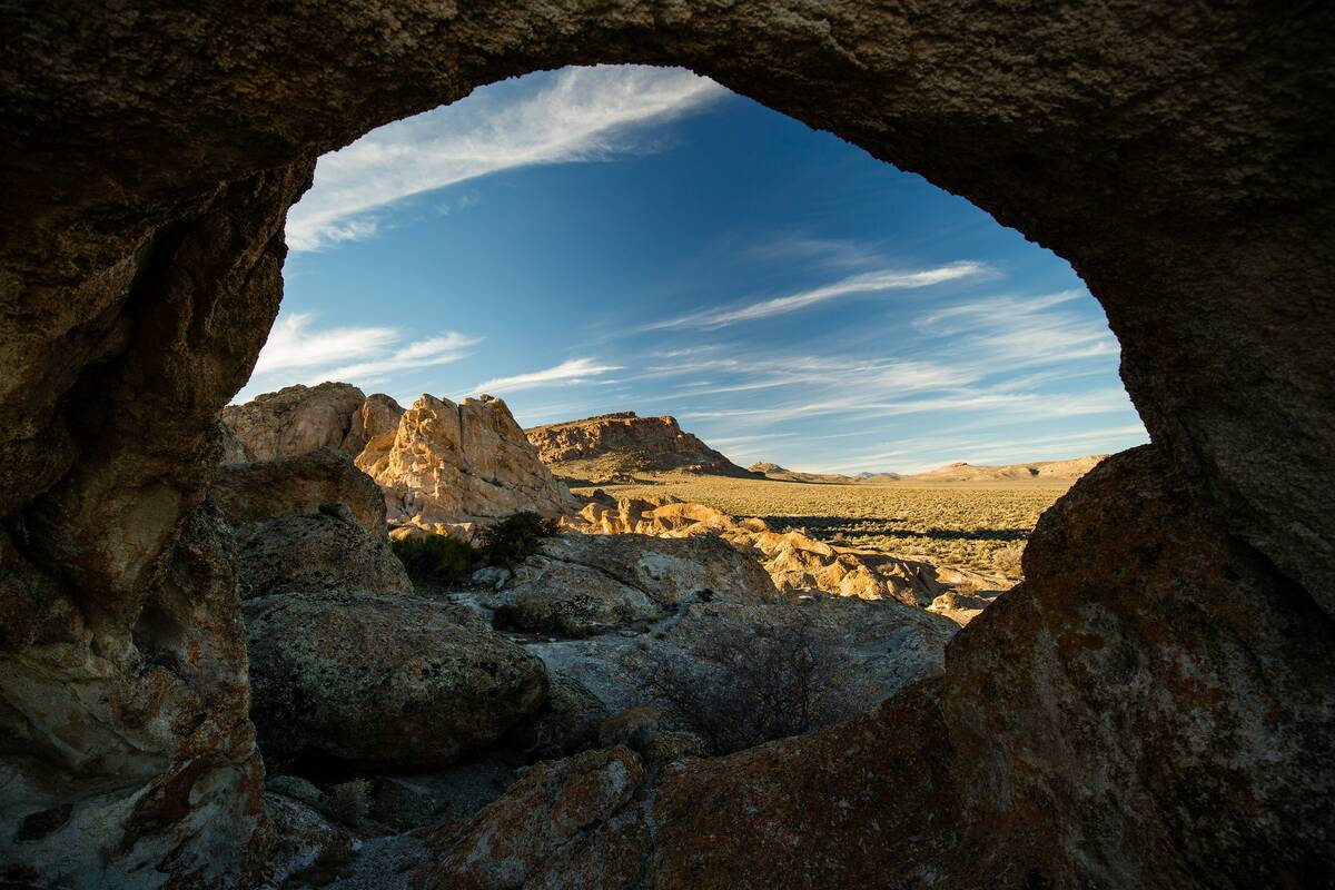 The Basin and Range area of southeastern Nevada is an iconic American landscape. (Bureau of Lan ...