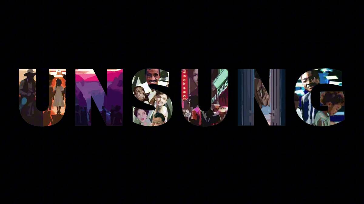 The title card for the short documentary "Unsung." (Zachary Fried)