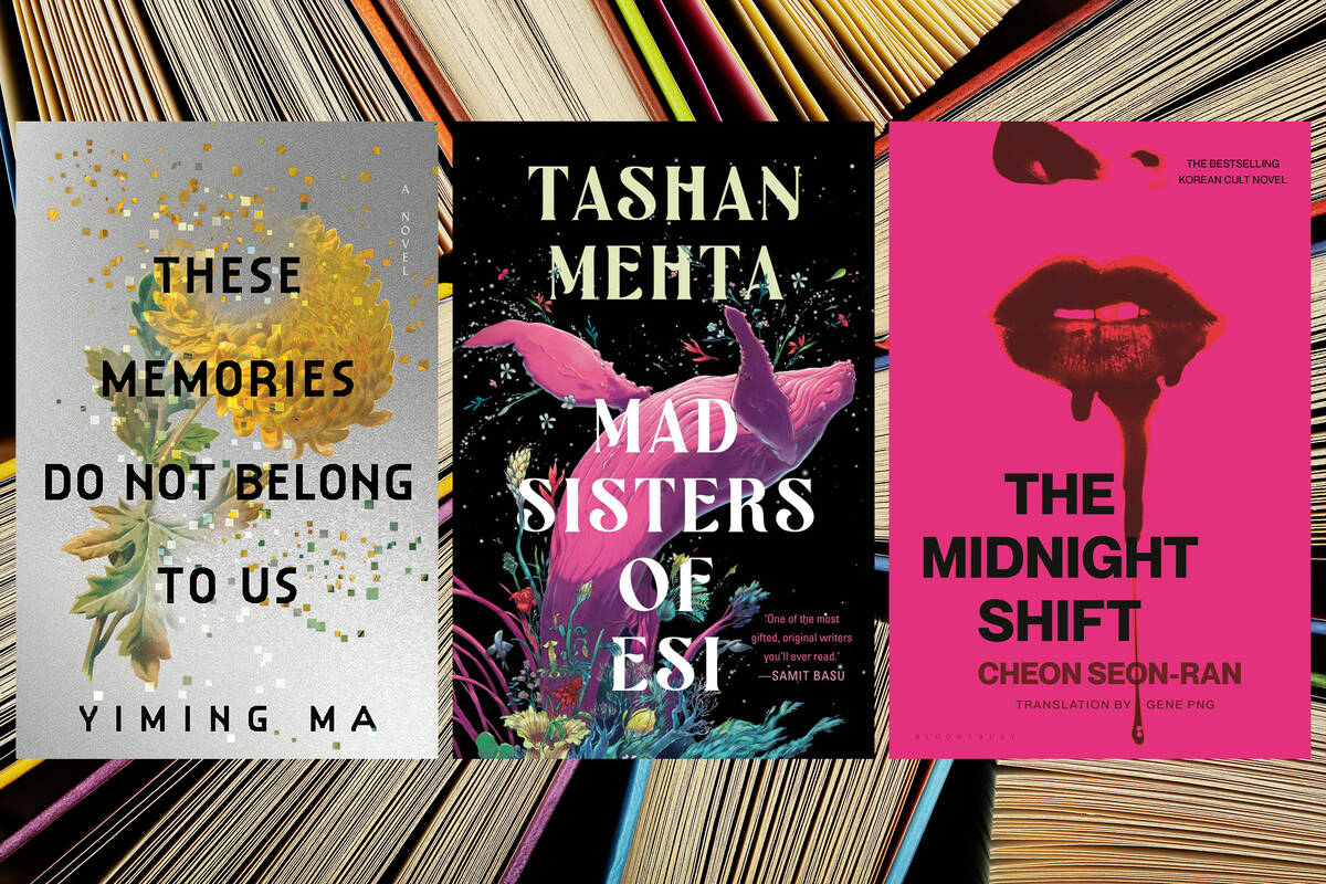 "These Memories Do Not Belong to Us" (HarperCollins), "The Mad Sisters of Esi&qu ...